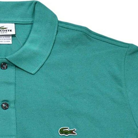 🐊LACOSTE SLIM FIT POLO, Diablo Green_NWT - Picture 2 of 2